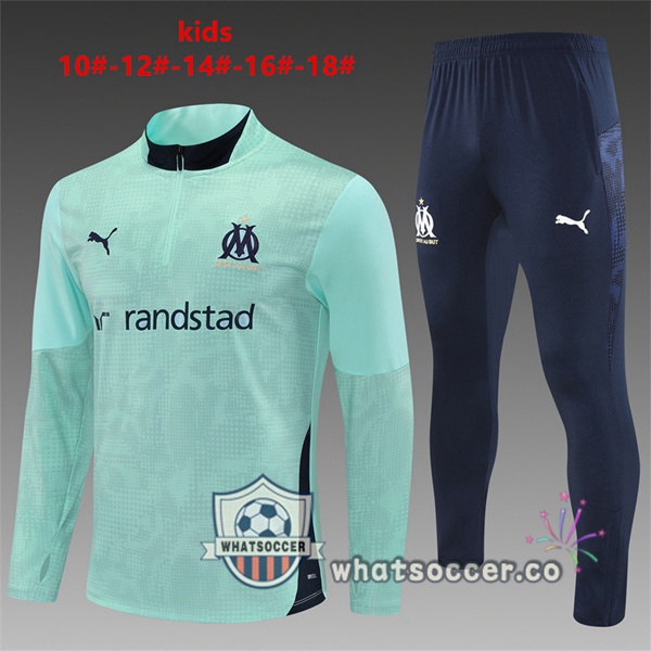 Training Wear Olympique de Marseille Kid Green 2025-2026