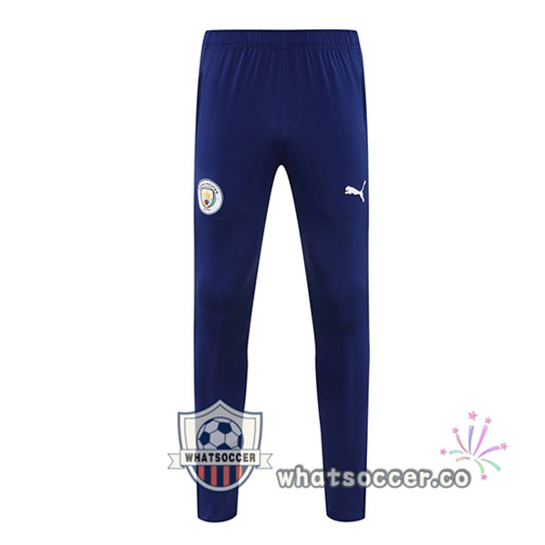 Manchester City Soccer Pants Blue Royal 2025-2026