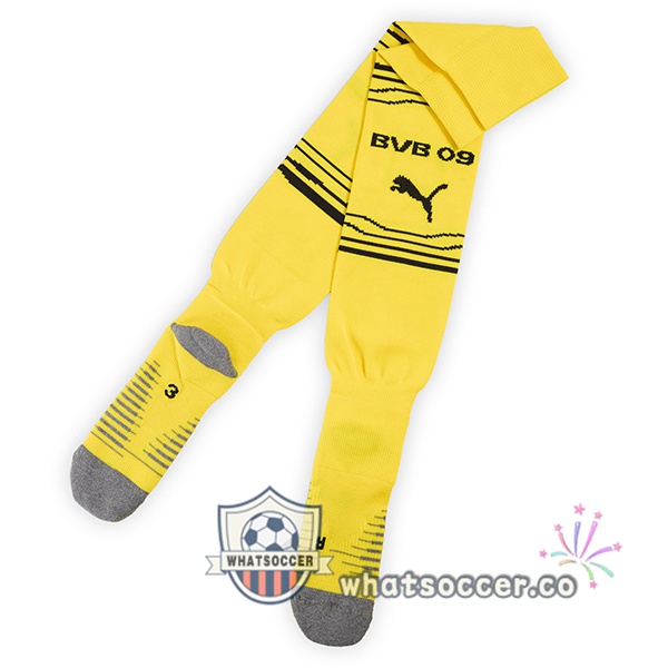 Dortmund BVB Home Soccer Socks Yellow 2025-2026