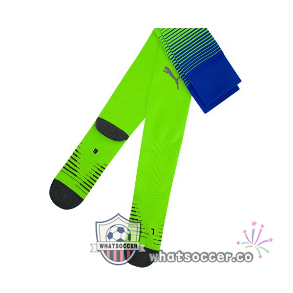 Manchester City Third Soccer Socks Green 2025-2026