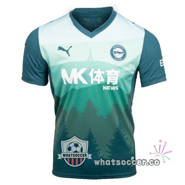 Deportivo Alaves Third Soccer Jerseys Green 2025-2026