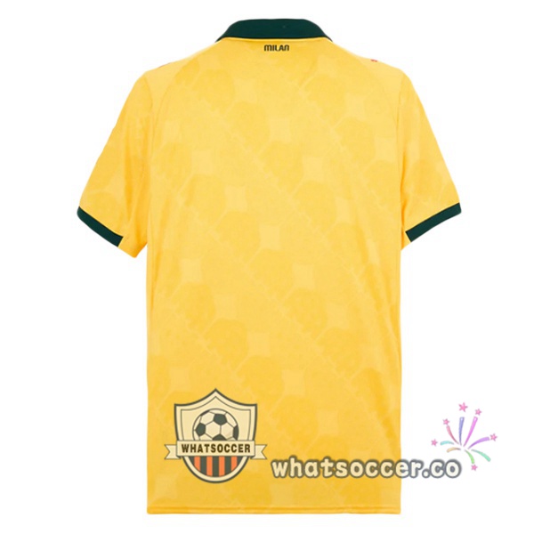 AC Milan Third Soccer Jerseys Yellow 2025-2026