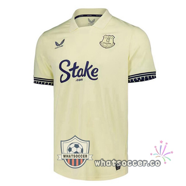 Everton Away Soccer Jerseys Yellow 2025-2026