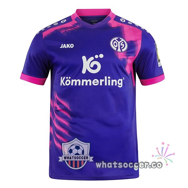 FSV Mainz 05 Away Soccer Jerseys Purple 2025-2026
