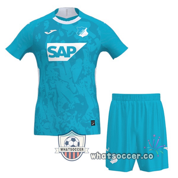 TSG Hoffenheim Kids Away Soccer Jerseys Blue 2025-2026