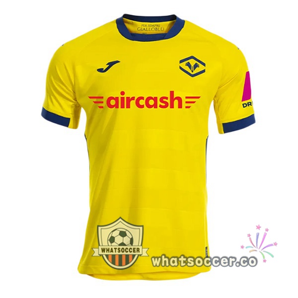 Hellas Verona Away Soccer Jerseys Yellow 2025-2026