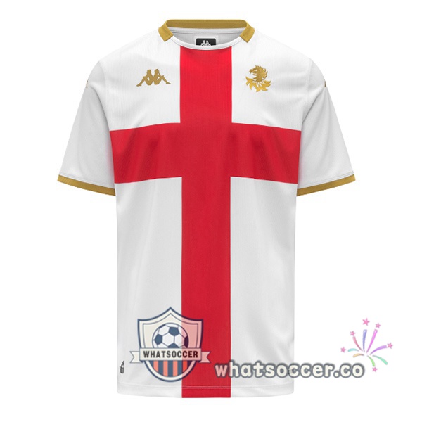 Genoa CFC Away Soccer Jerseys White 2025-2026