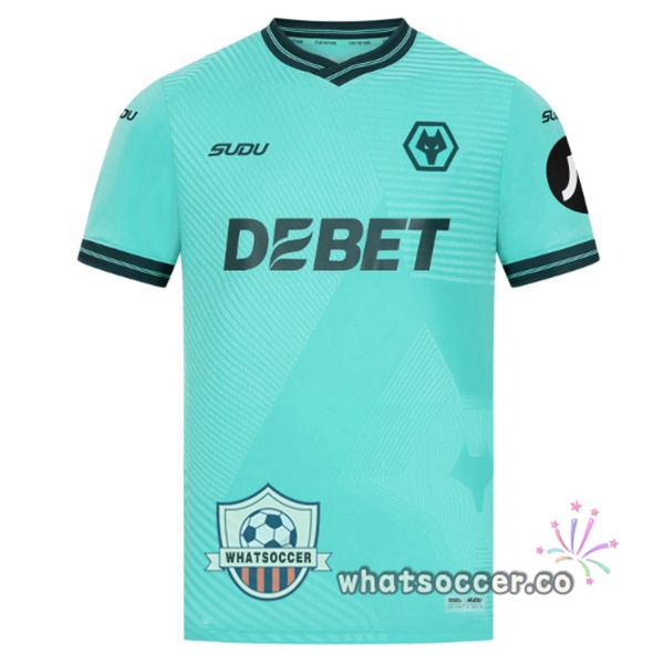 Wolves Away Soccer Jerseys Green 2025-2026