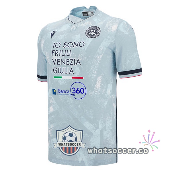 Udinese Calcio Away Soccer Jerseys Blue 2025-2026