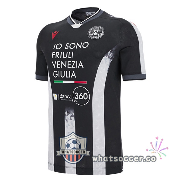 Udinese Calcio Home Soccer Jerseys Black 2025-2026