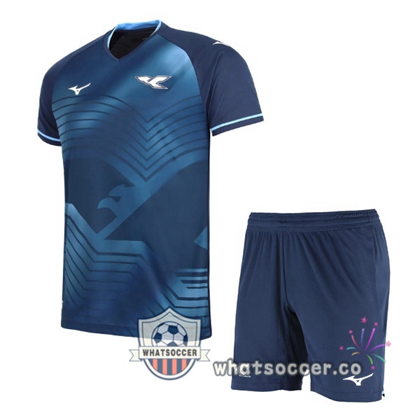 SS Lazio Kids Third Soccer Jerseys Blue Royal 2025-2026