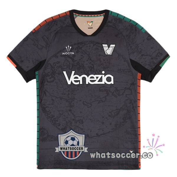 Venezia FC Home Soccer Jerseys Black 2025-2026