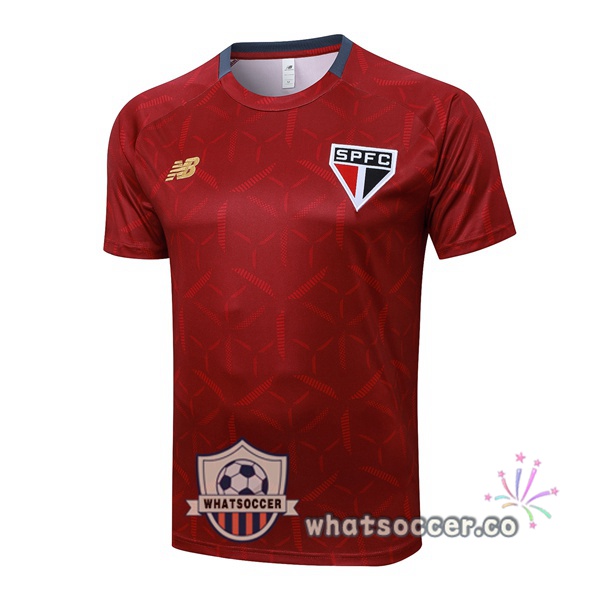 Sao Paulo FC Training T-Shirts Red 2025-2026