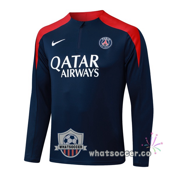 Soccer Sweater Paris PSG Blue Royal 2025-2026