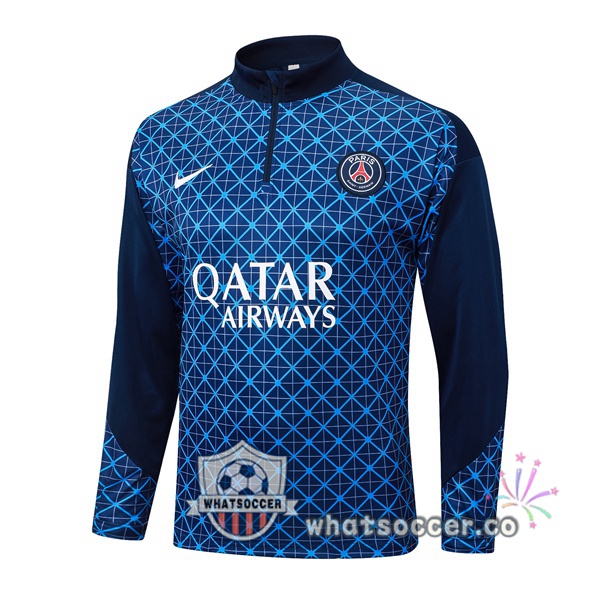 Soccer Sweater Paris PSG Blue Royal 2025-2026