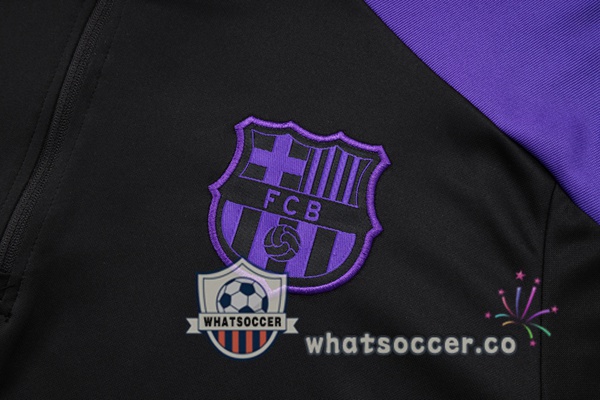 Training Wear FC Barcelona Black Purple 2025-2026