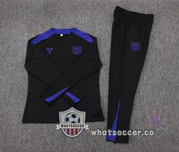 Training Wear FC Barcelona Black Blue 2025-2026