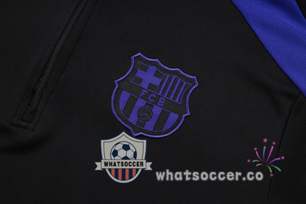 Training Wear FC Barcelona Black Blue 2025-2026