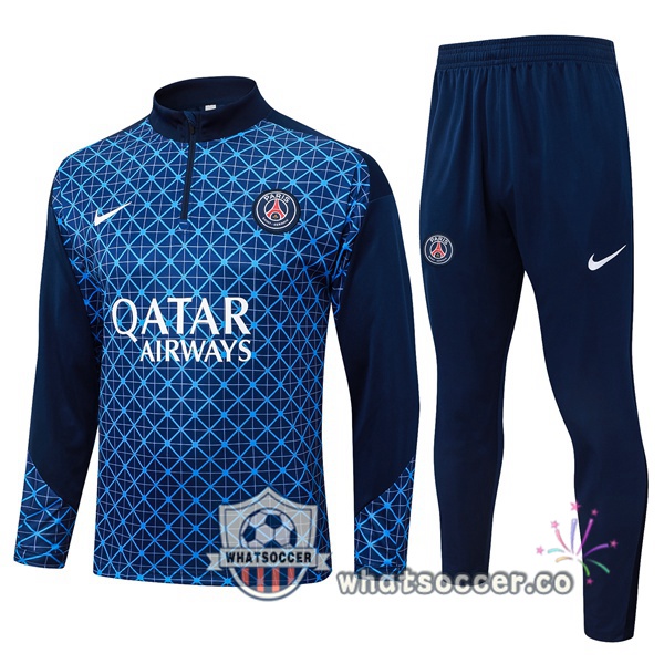 Training Wear Paris PSG Blue Royal 2025-2026