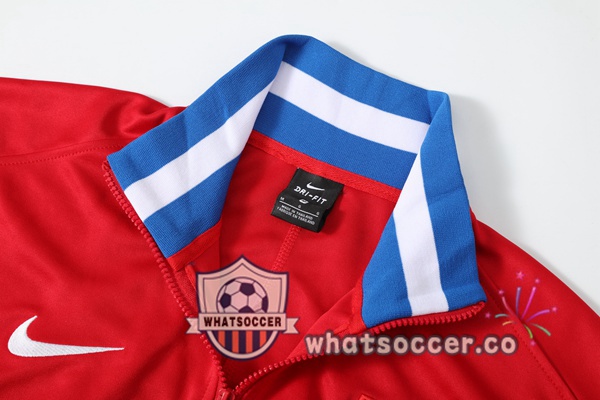 Training Jacket Atletico Madrid Red 2025-2026