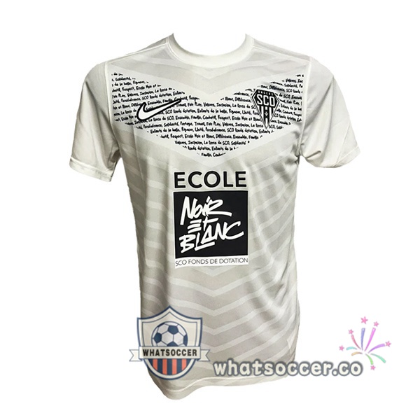 Angers SCO Away Soccer Jerseys White 2025-2026