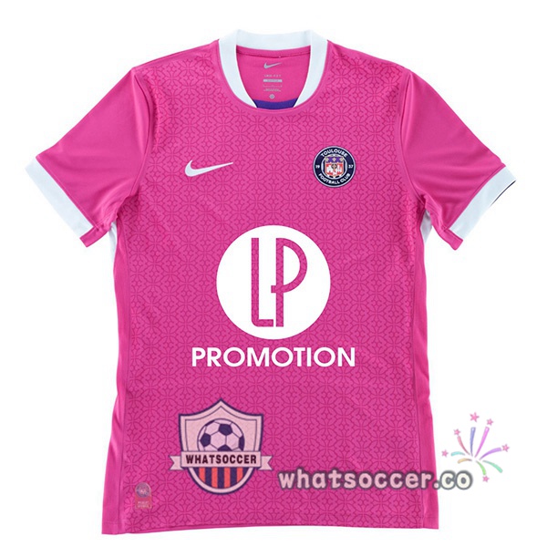 Toulouse Away Soccer Jerseys Rose 2025-2026