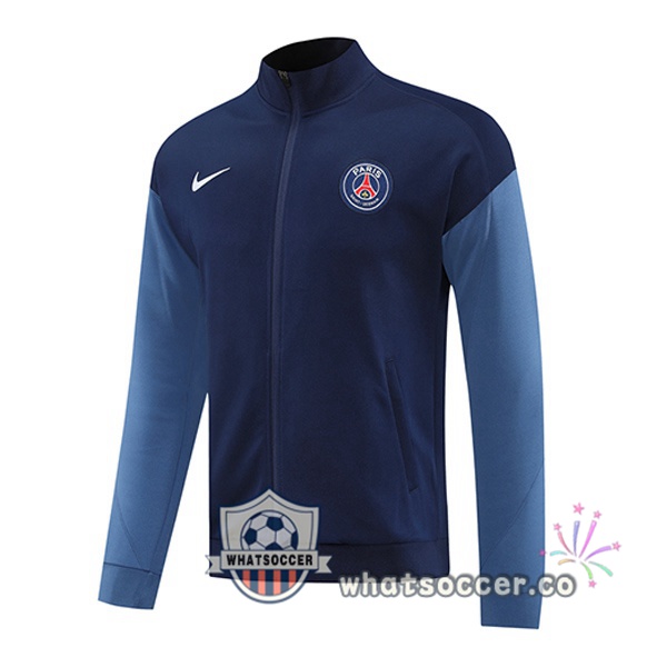 Soccer Jacket Paris PSG Blue Royal 2025-2026