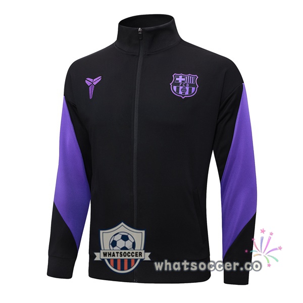 Soccer Jacket FC Barcelona Black 2025-2026