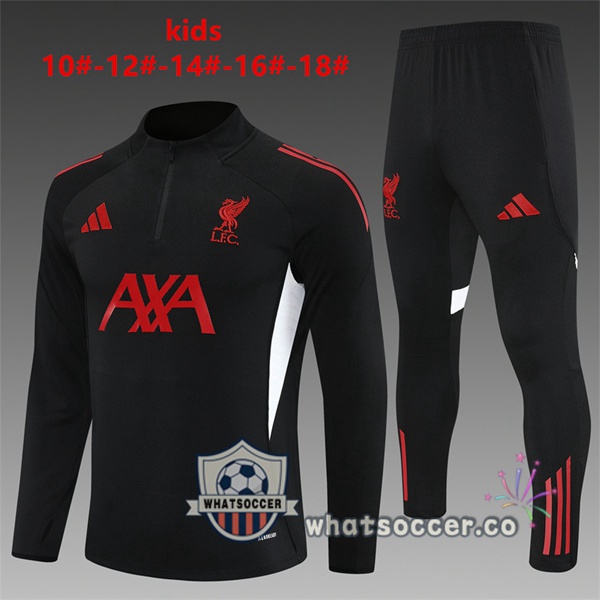 Training Wear FC Liverpool Kid Black 2025-2026