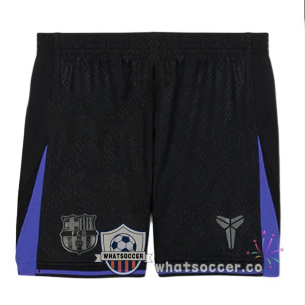 FC Barcelona Away Soccer Shorts Black 2025-2026