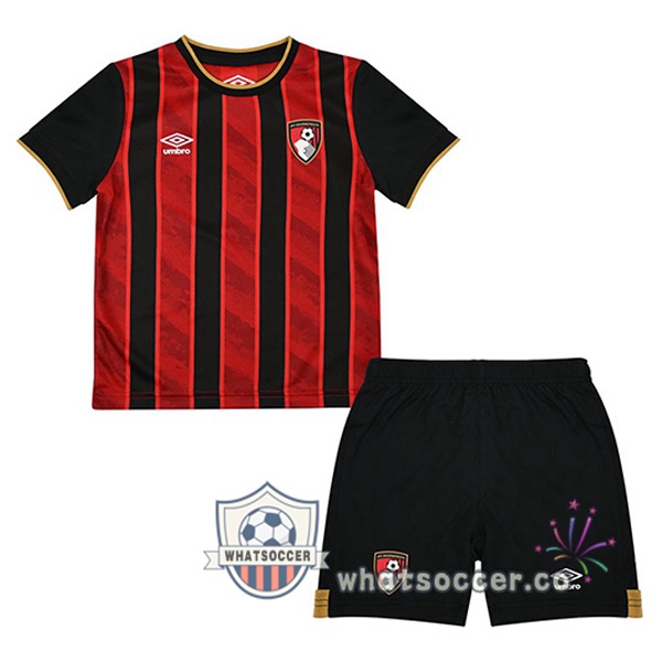 AFC Bournemouth Kids Home Soccer Jerseys Red 2025-2026
