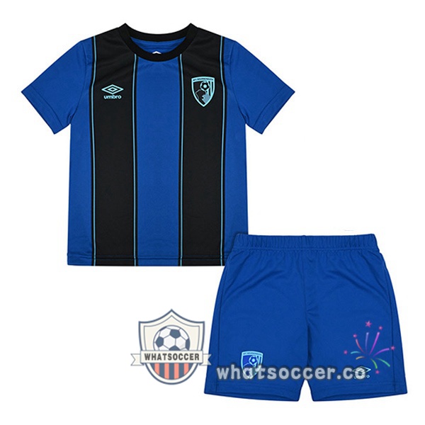 AFC Bournemouth Kids Away Soccer Jerseys Blue 2025-2026
