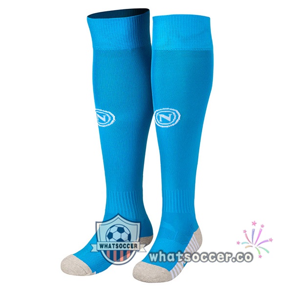 SSC Napoli Home Soccer Socks Blue 2025-2026