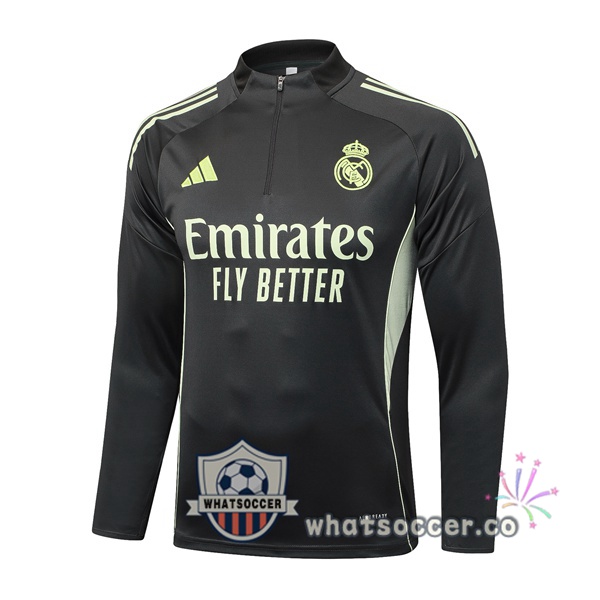 Soccer Sweater Real Madrid Gray 2025-2026