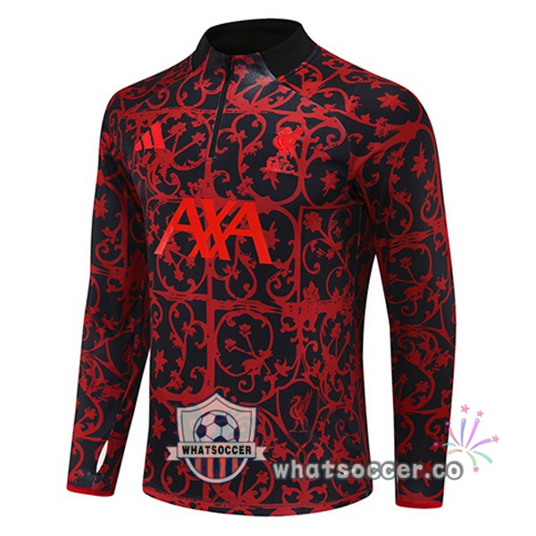 Soccer Sweater FC Liverpool Black Red 2025-2026