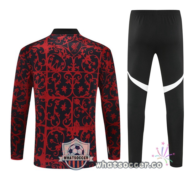 Training Wear FC Liverpool Black Red 2025-2026