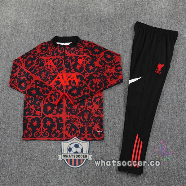 Training Wear FC Liverpool Black Red 2025-2026