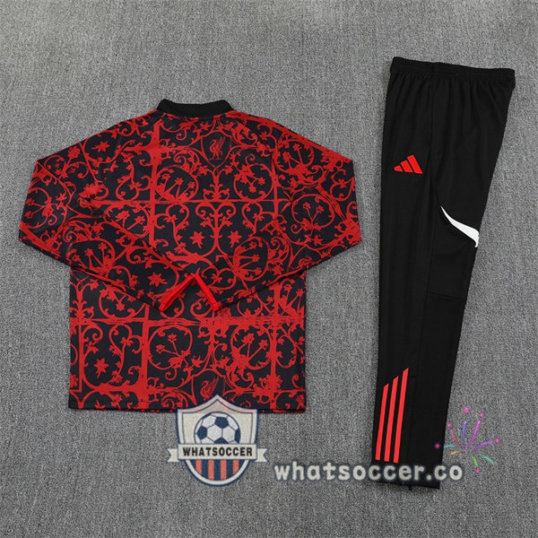 Training Wear FC Liverpool Black Red 2025-2026