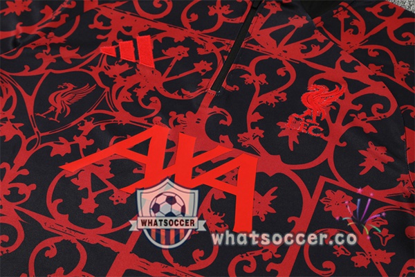 Training Wear FC Liverpool Black Red 2025-2026