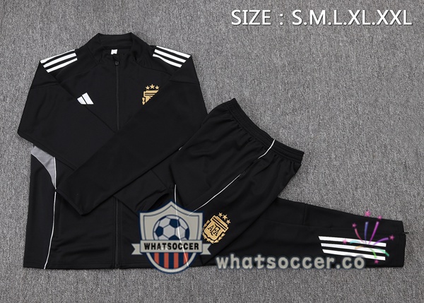 Training Jacket Argentina Black 2025-2026