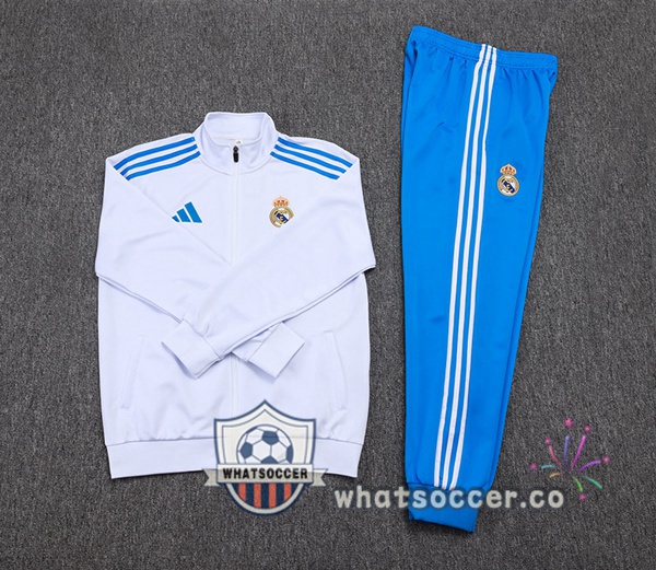 Training Jacket Real Madrid White 2025-2026