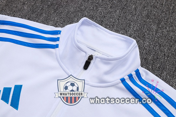 Training Jacket Real Madrid White 2025-2026