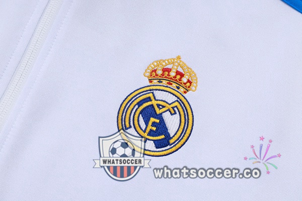 Training Jacket Real Madrid White 2025-2026