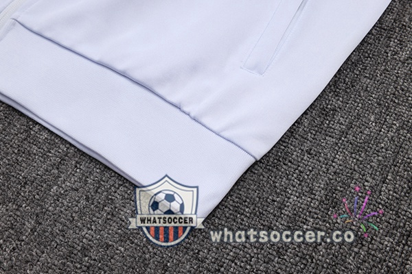 Training Jacket Real Madrid White 2025-2026