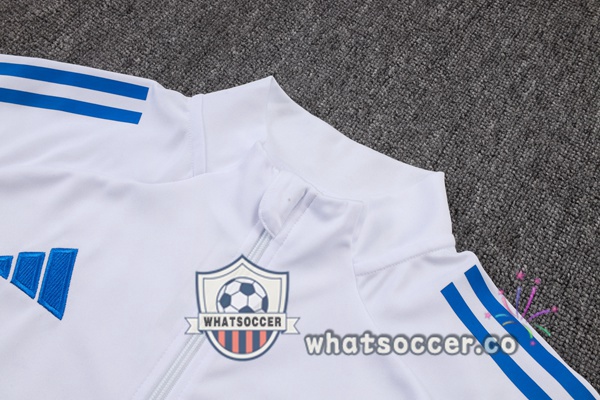 Training Jacket Real Madrid White 2025-2026