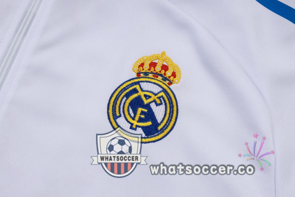 Training Jacket Real Madrid White 2025-2026