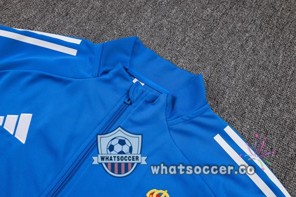 Training Jacket Real Madrid Blue 2025-2026