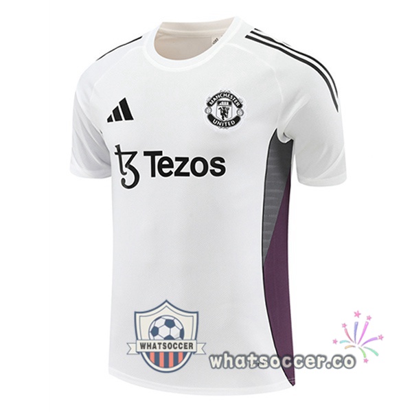 Manchester United Training T-Shirts White 2025-2026