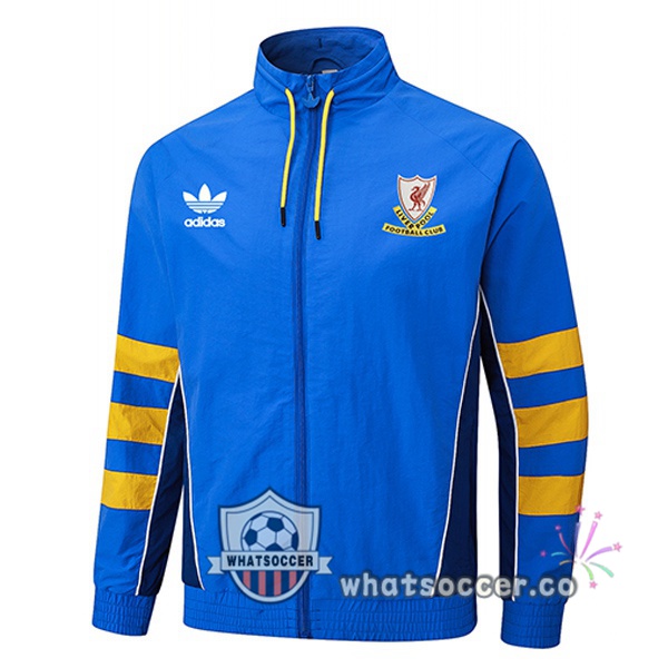 Soccer Jacket FC Liverpool Blue 2025-2026