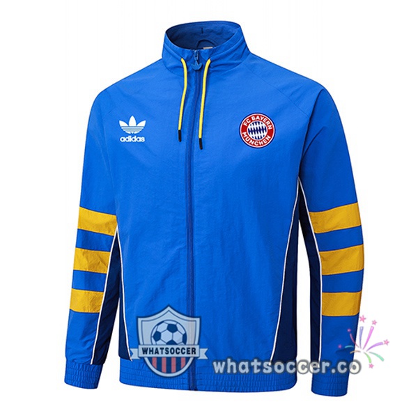Soccer Jacket Bayern Munich Blue 2025-2026